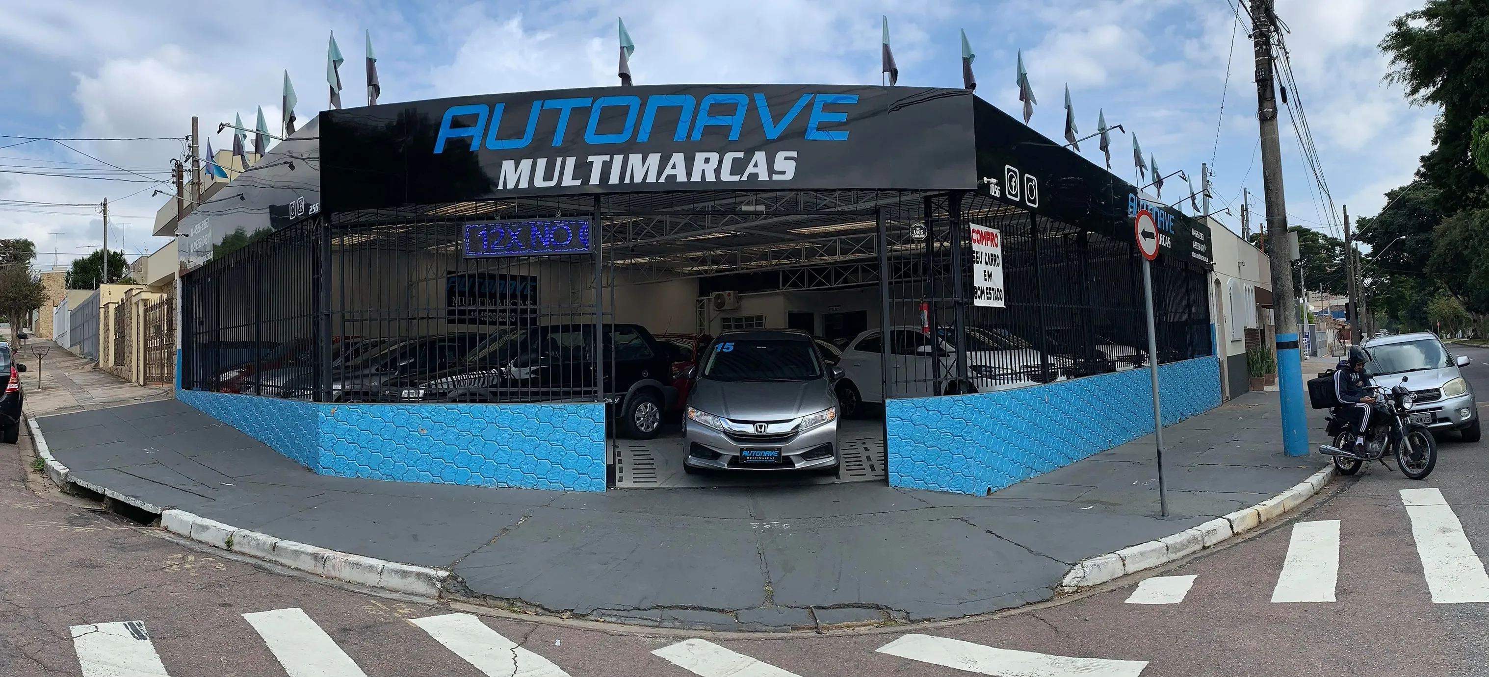 Fachada da loja Veículos à venda em AUTONAVE - Jundiaí - SP | Mobiauto