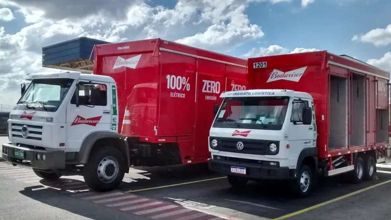 Empresa recicla caminhões velhos a diesel e os converte em elétricos