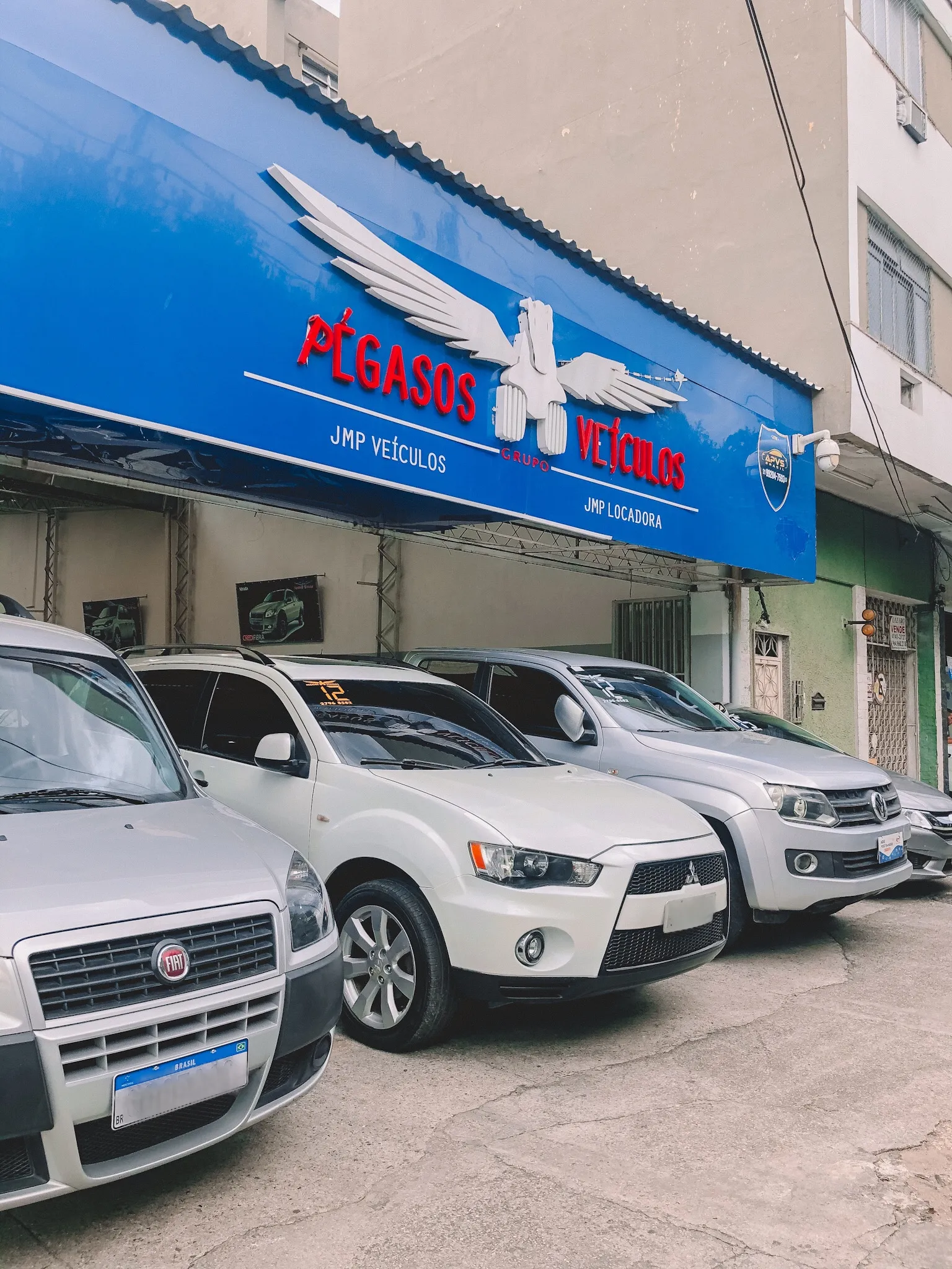 Fachada da loja Pegasos Veiculos - Mesquita - RJ