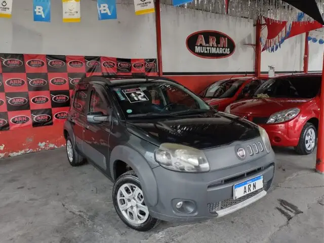 Carro Fiat Uno 2012 Way 1.4 8V (Flex) 4p