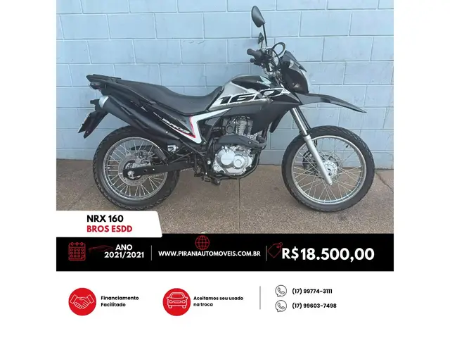 Moto Honda NXR 160 2021 Bros ESDD