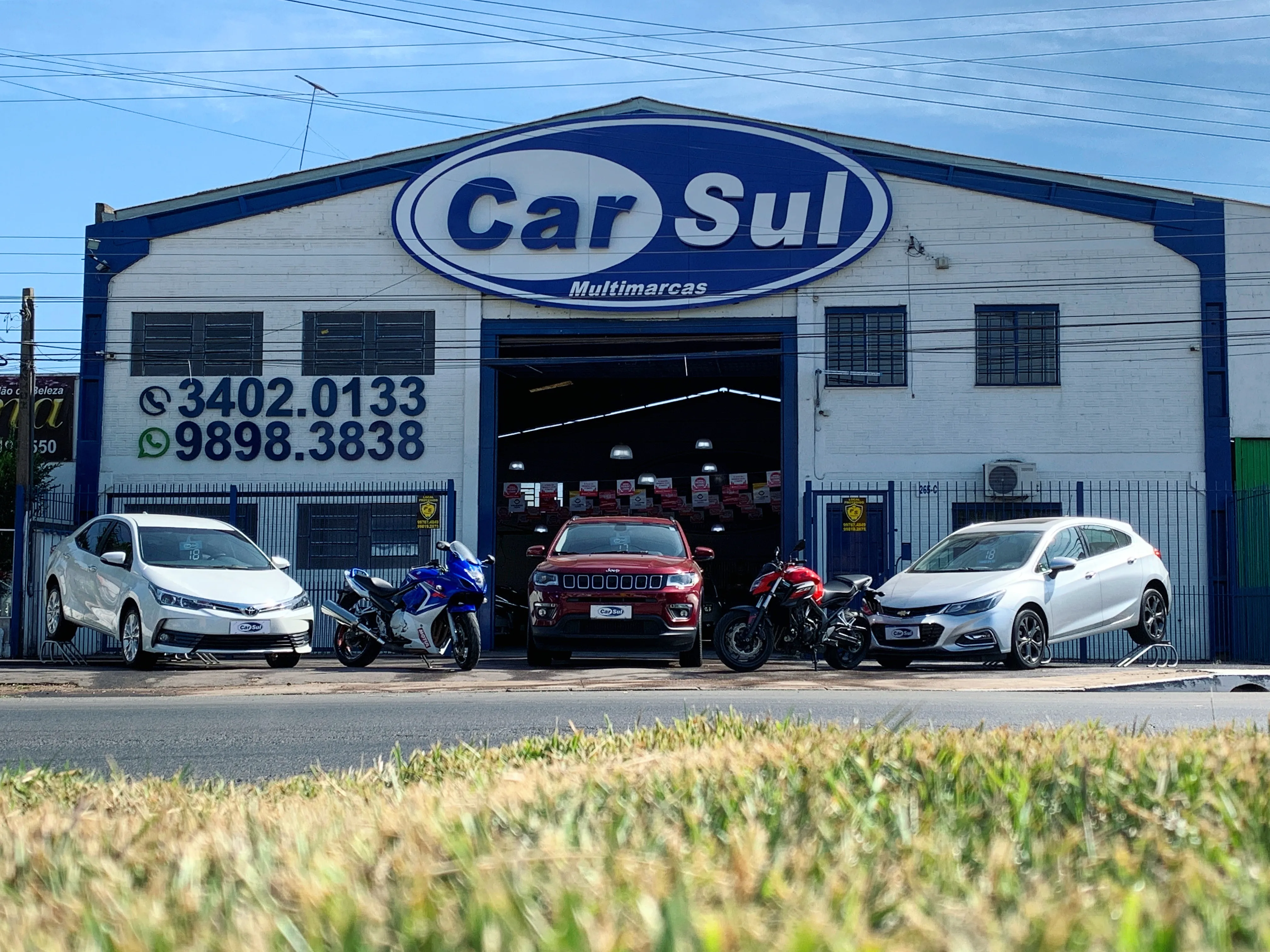 Fachada da loja Carsul Multimarcas - Guaíba - RS