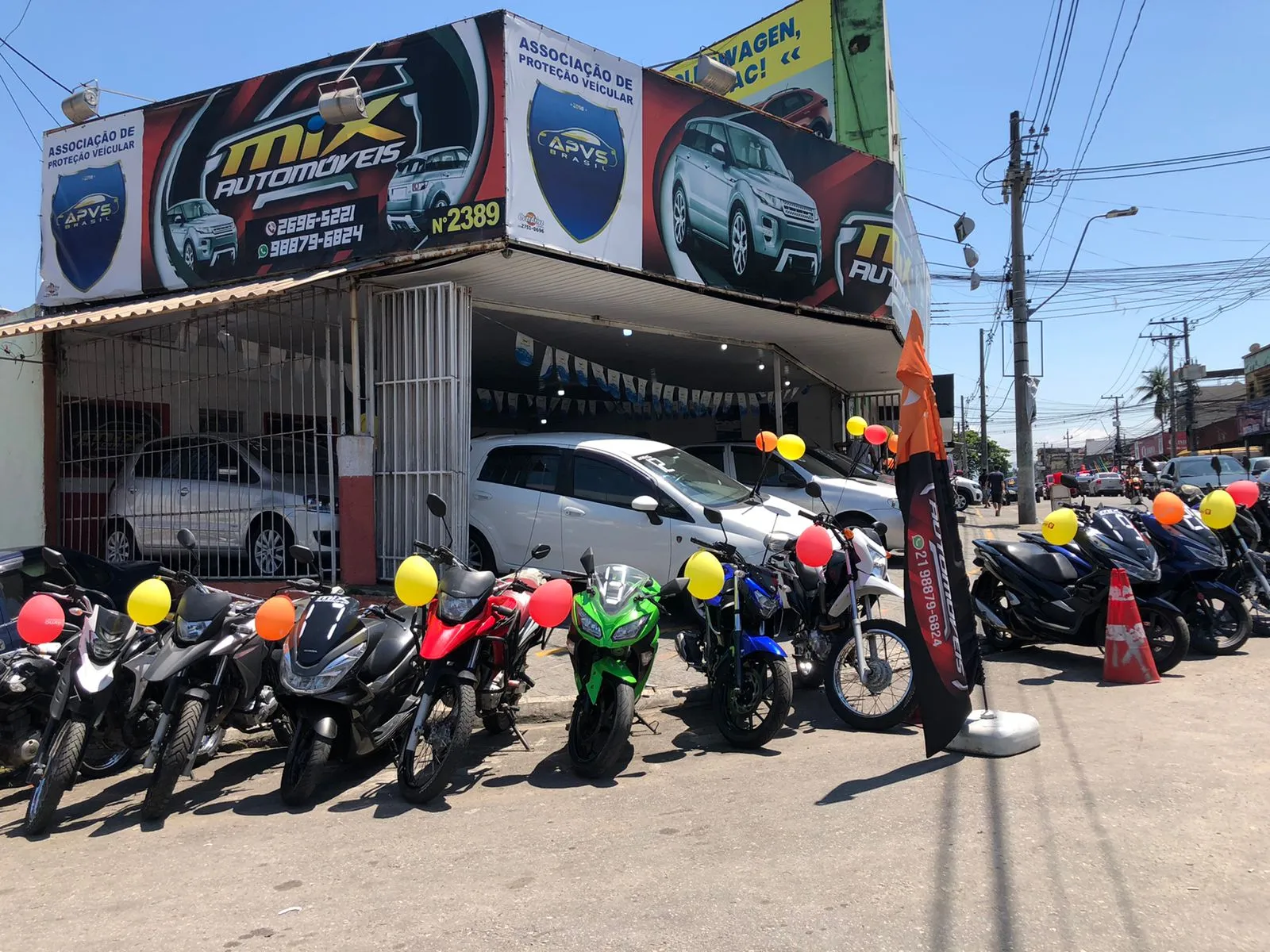 Fachada da loja Mix Veículos - Rio de Janeiro - RJ