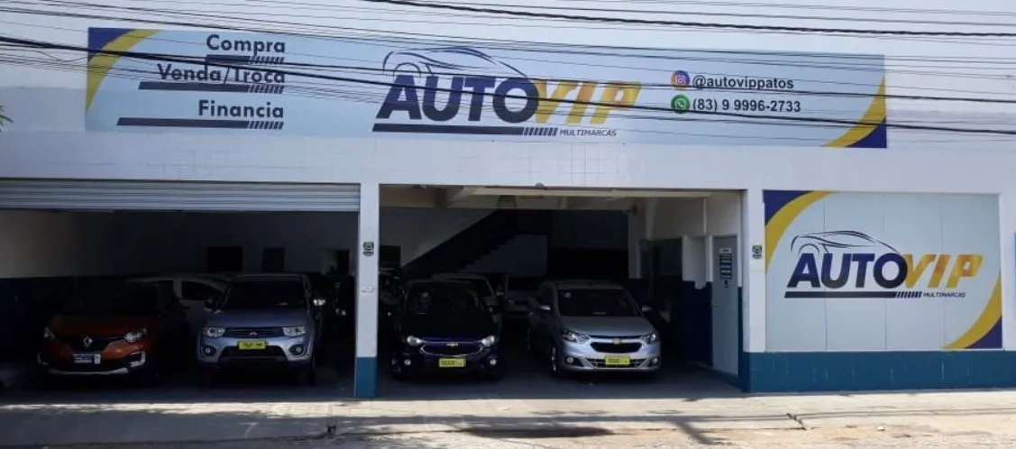 Fachada da loja AUTO VIP MULTIMARCAS - Patos - PB