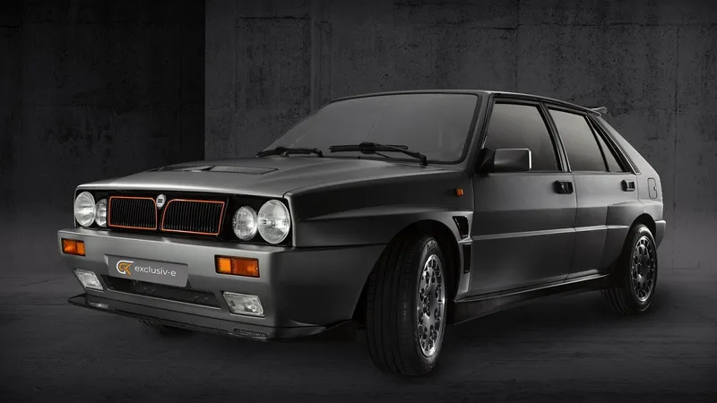 Pode carro elétrico ser manual? Este Lancia Delta preparado prova que sim