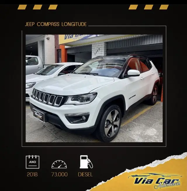Carro Jeep Compass 2018 2.0 4x4 Dies. 16V Aut. - D