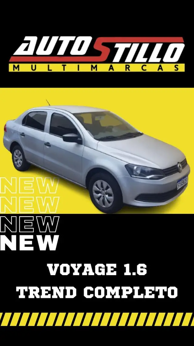 Carro Volkswagen Voyage 2015 1.6 Trendline (Flex)