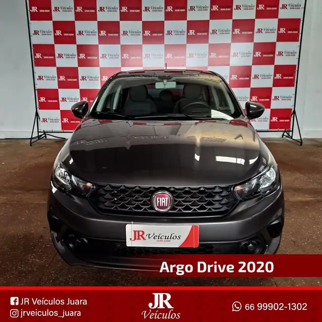 Carro Fiat Argo 2020 Drive 1.0 Firefly (Flex)
