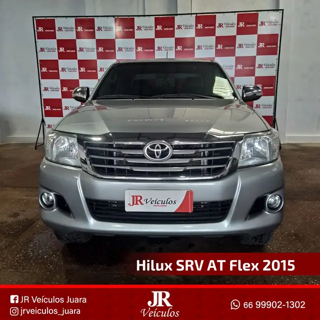 Carro Toyota Hilux Cabine Dupla 2015 Hilux 3.0 TDI 4x4 CD SRV (Diesel)
