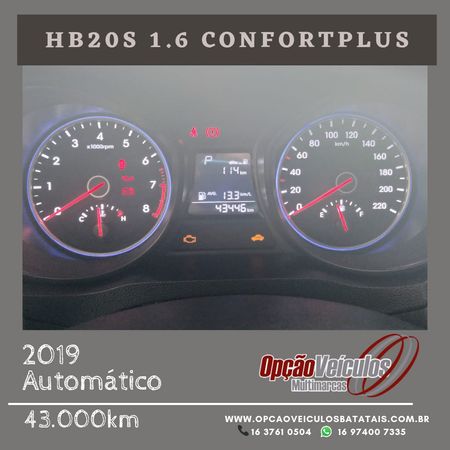 HB20S 1.6 Comfort Plus (Aut) (Flex)