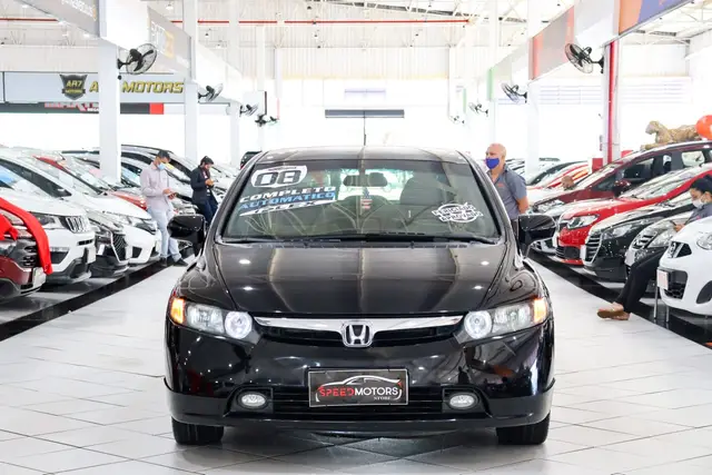 Carro Honda Civic 2008 New  LXS 1.8 16V (Aut) (Flex)