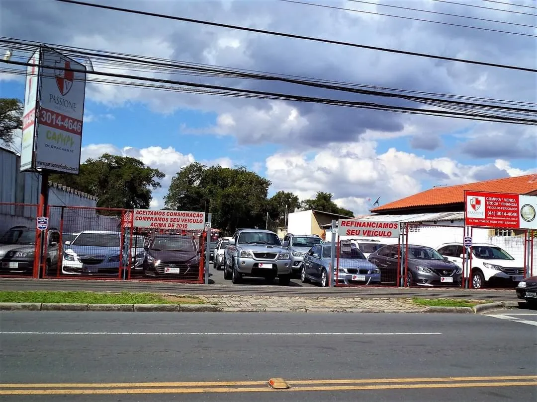 Fachada da loja Passione Veiculos Ltda. - Curitiba - PR