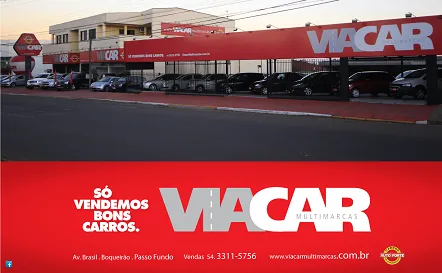 Fachada da loja Veículos à venda em ViaCar Veículos - Passo Fundo - RS | Mobiauto
