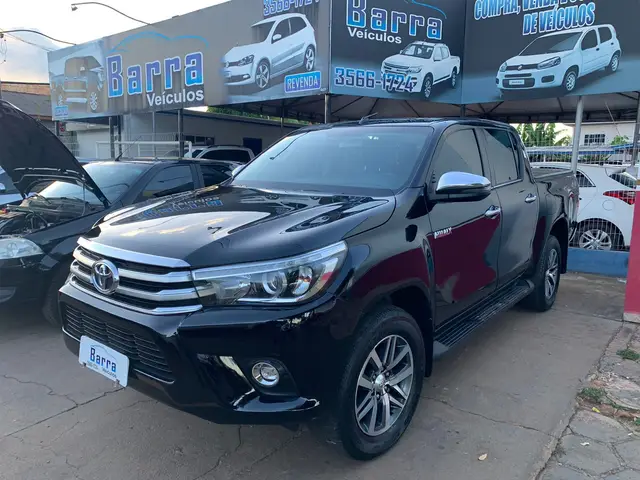 Carro Toyota Hilux Cabine Dupla 2018 Hilux 2.8 TDI SRV CD 4x4 (Aut)
