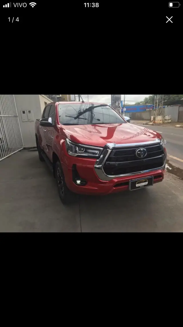 Carro Toyota Hilux Cabine Dupla 2021 SRX 2.8 TDI CD 4x4 (Aut)