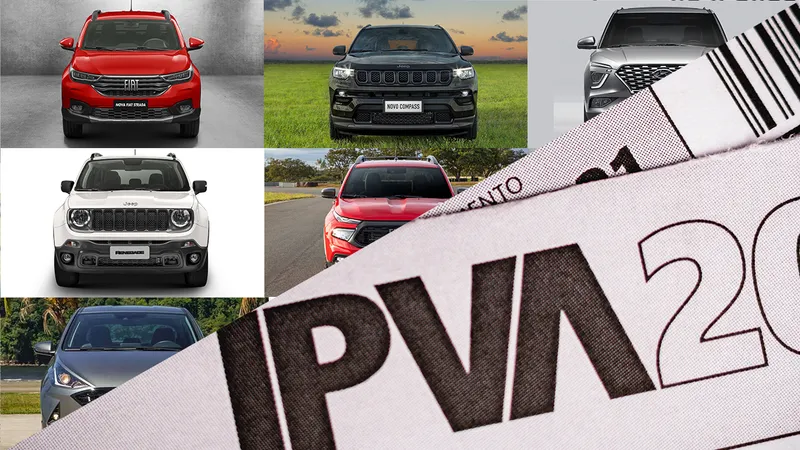 IPVA 2022: veja quanto os carros mais vendidos pagarão em SP