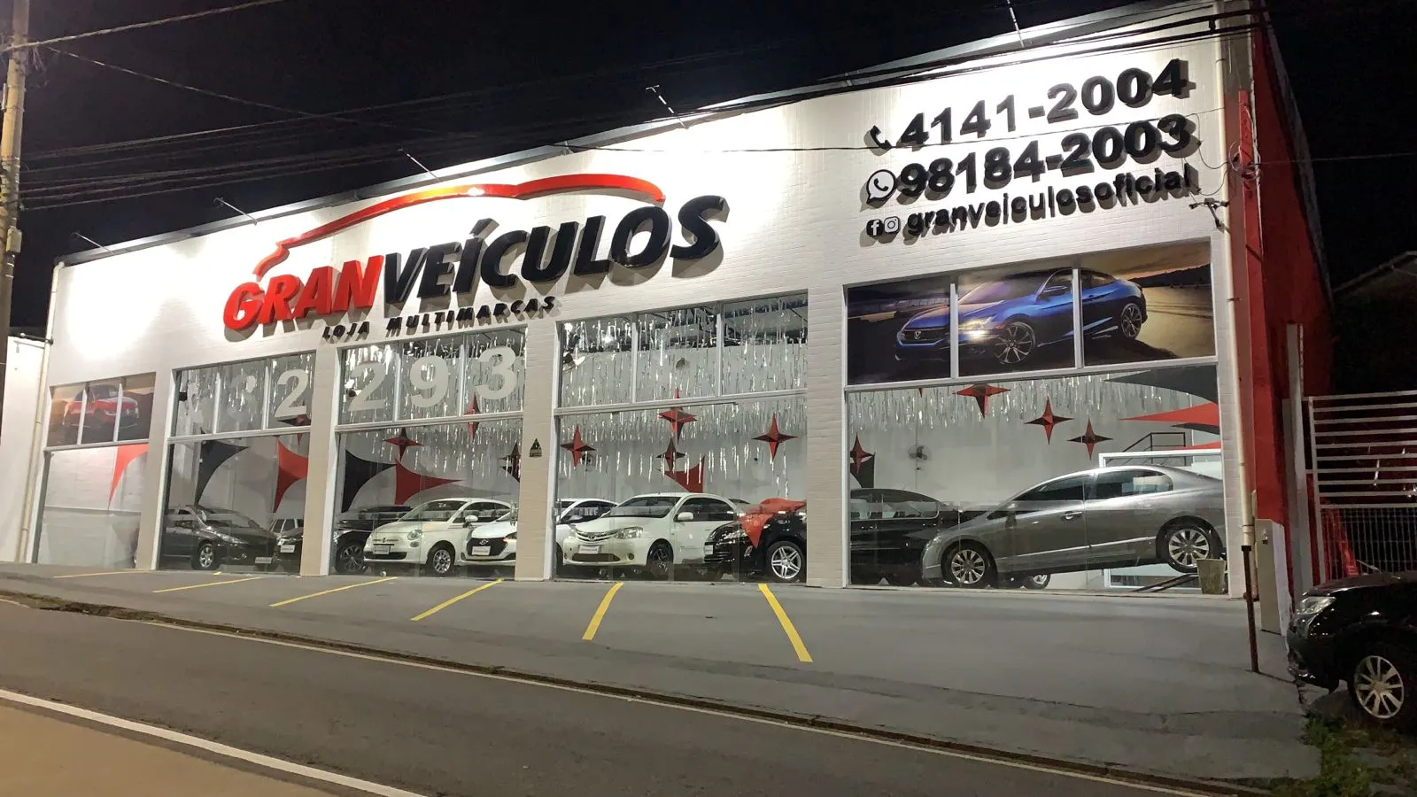 Fachada da loja GRAN VEICULOS - Campinas - SP
