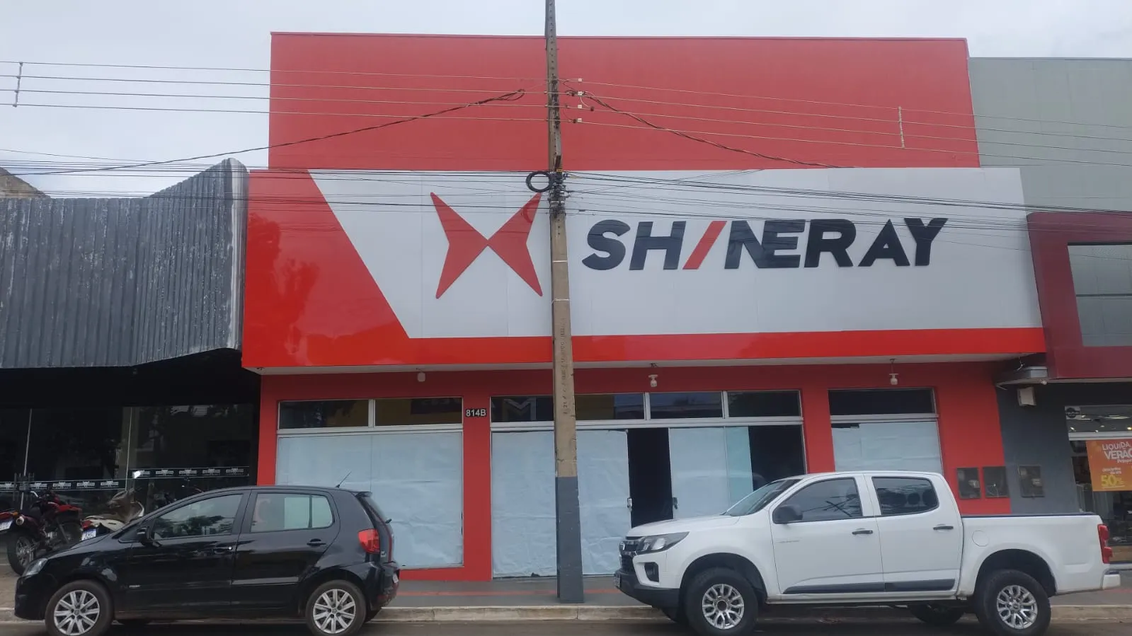 Fachada da loja FOX MOTORS - Coxim - MS