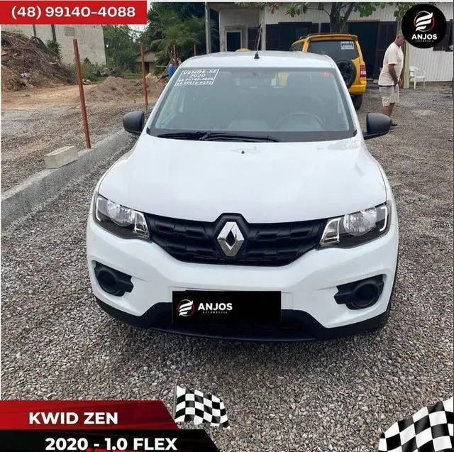 Carro Renault Kwid 2020 Zen 1.0 12v SCe (Flex)