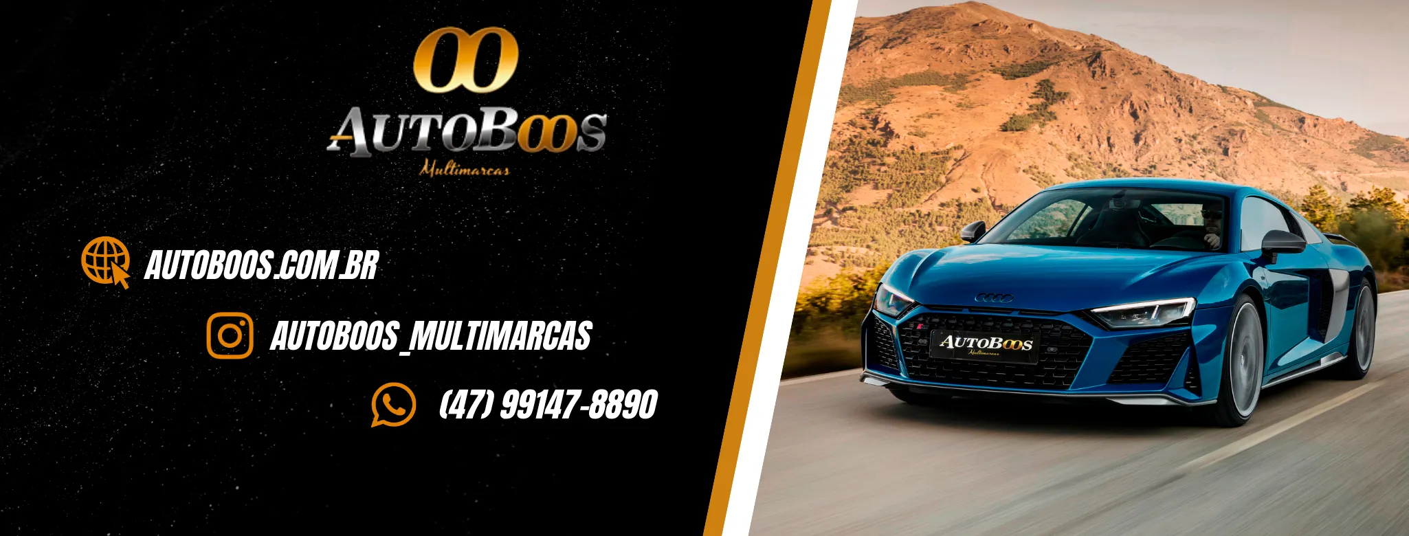 Fachada da loja Veículos à venda em Auto Boos Multimarcas - Blumenau - SC | Mobiauto