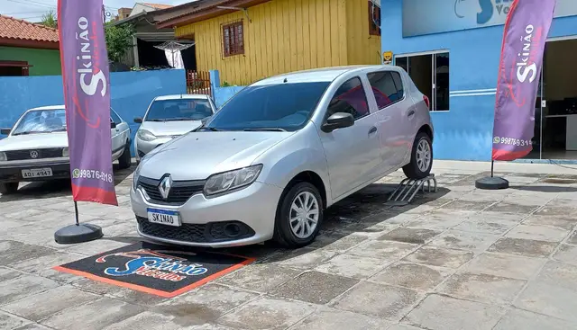 Carro Renault Sandero 2016 Authentique Hi-Power 1.0 16V (Flex)