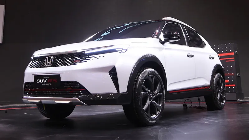 Honda RS Concept: SUV conceito que inspira o sucessor do WR-V