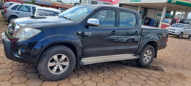 Carro Toyota Hilux Cabine Dupla 2009 Hilux SRV 4X4 3.0 (cab dupla) (aut)