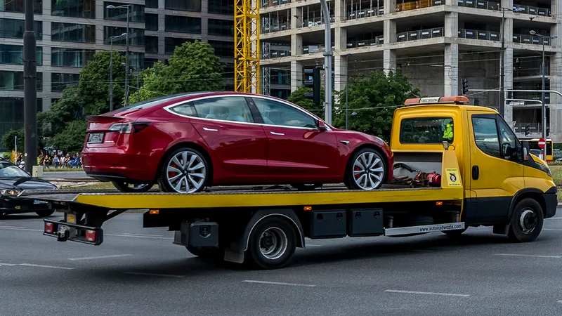 É verdade que um carro elétrico não pode ser rebocado?