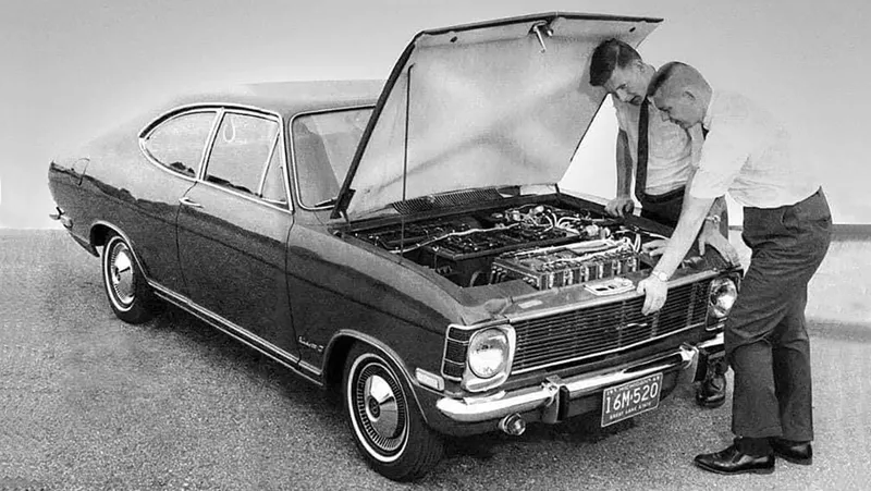 Há 53 anos, Kadett já era híbrido e usava um motor movido a gás hélio