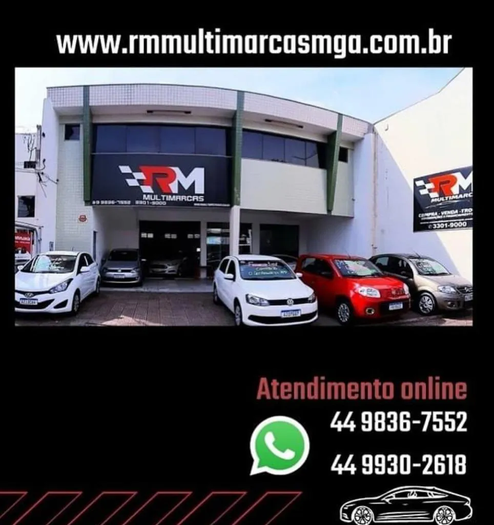 Fachada da loja RM MULTIMARCAS - Maringá - PR