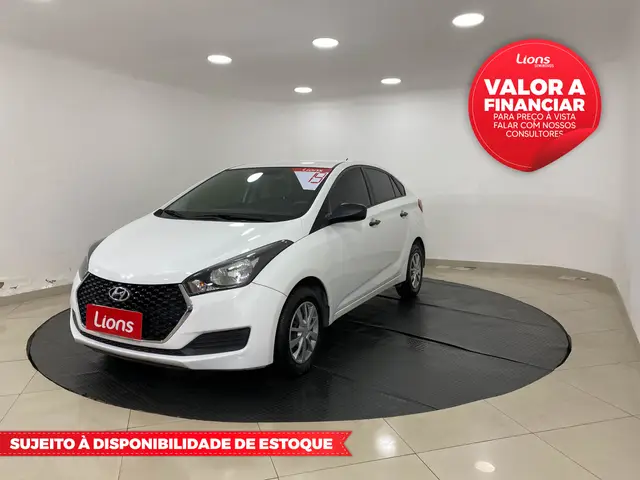 Carro Hyundai HB20S 2019 1.0 Unique (Flex)