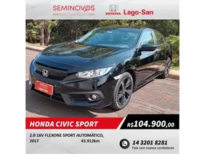 Honda Civic 2017 Sport 2.0 i-VTEC CVT