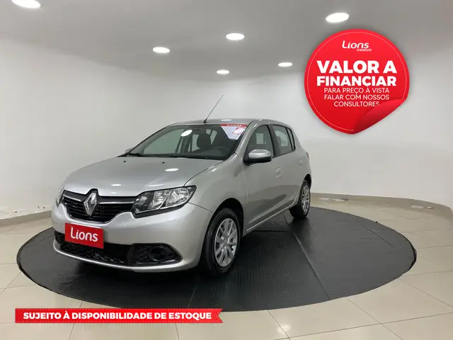Carro Renault Sandero 2019 Authentique 1.0 12V SCe (Flex)