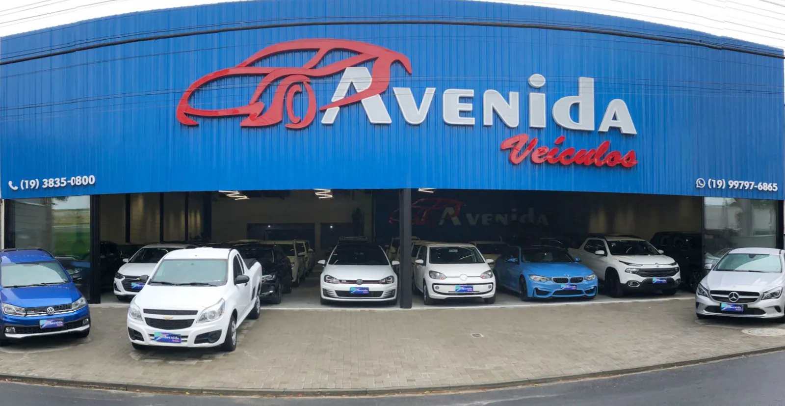 Fachada da loja Avenida Veiculos Indaiatuba - Indaiatuba - SP