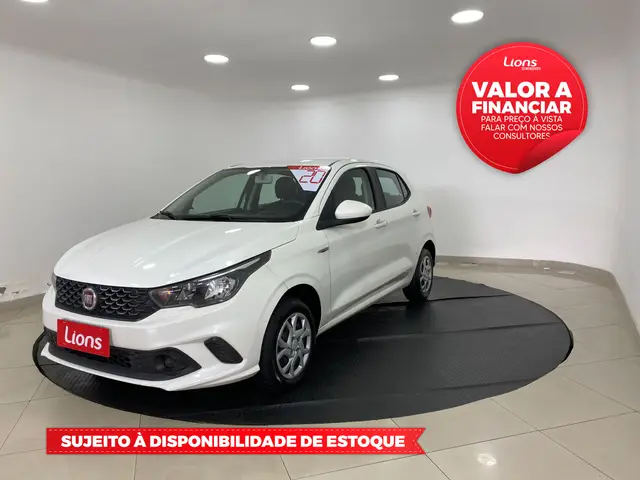 Carro Fiat Argo 2020 Drive 1.0 Firefly (Flex)