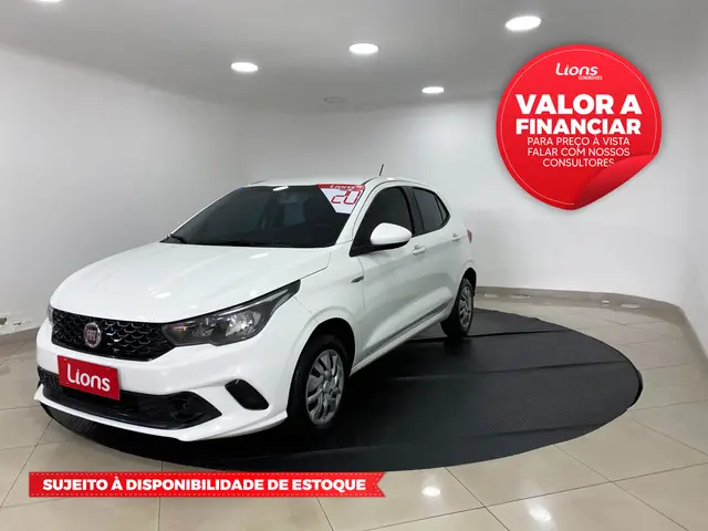 Carro Fiat Argo 2020 Drive 1.0 Firefly (Flex)