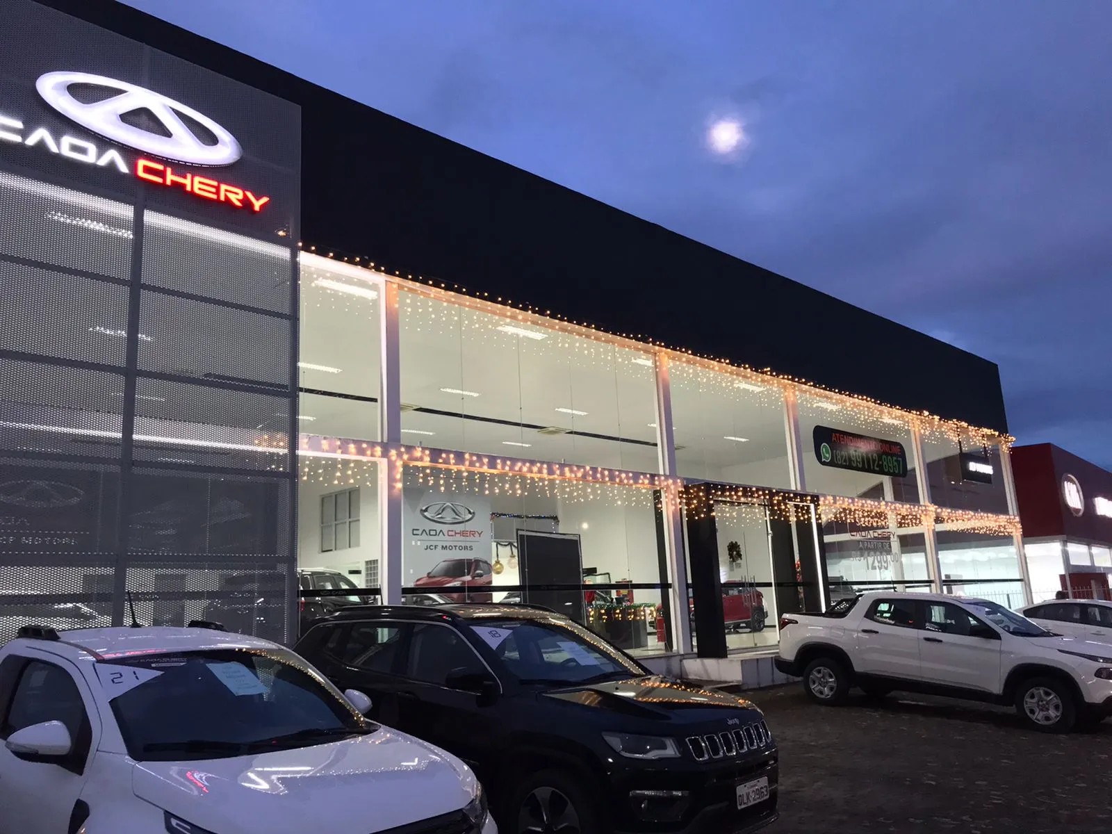 Fachada da loja Veículos à venda em CAOA JCF MOTORS ARAPIRACA-AL - Arapiraca - AL | Mobiauto