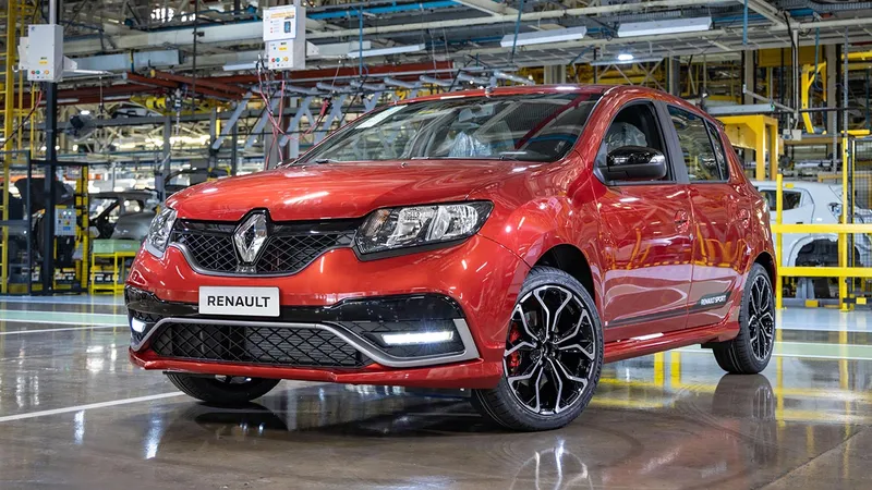 Renault Sandero RS terá edição Finale com 100 unidades para se despedir 