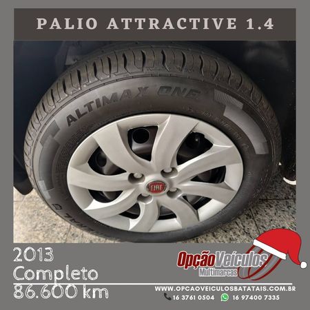 Palio Attractive 1.4 8V (Flex)