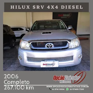 Toyota Hilux Cabine Dupla 2006 Hilux SRV 4x4 3.0 (cab. dupla)