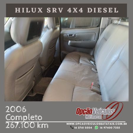 Hilux Cabine Dupla Hilux SRV 4x4 3.0 (cab. dupla)