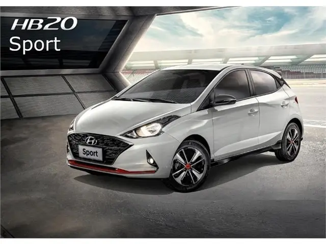 Carro Hyundai HB20 2022 Sport 1.0 Turbo (Flex) (Aut.)