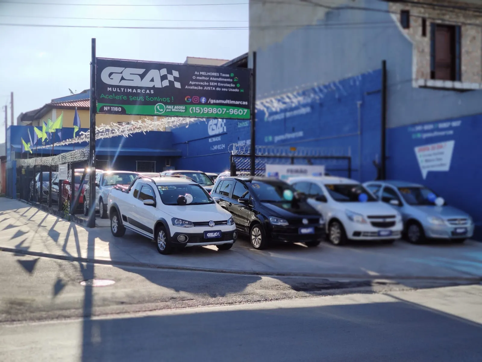 Fachada da loja Veículos à venda em GSA MULTIMARCAS - Sorocaba - SP | Mobiauto