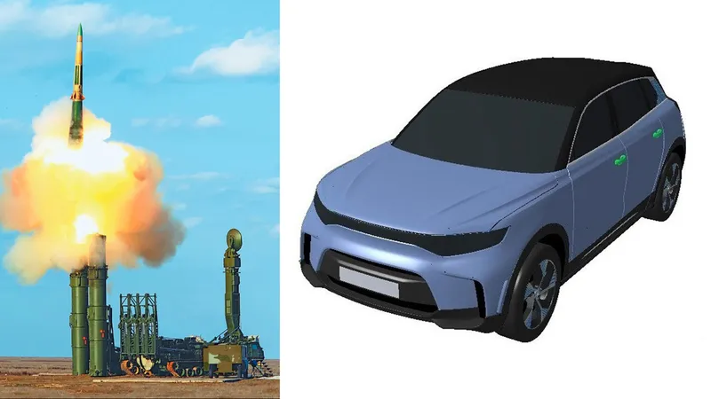 Fabricante russa de mísseis lançará um carro elétrico 
