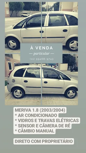 Chevrolet Meriva 2004 1.8 8V