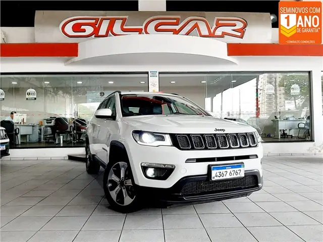 Carro Jeep Compass 2018 2.0 Longitude 4x2 (Aut) (Flex)