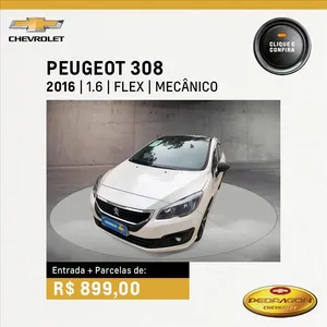 Peugeot 308 2016 1.6 16v Allure (Flex)