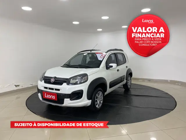 Carro Fiat Uno 2019 Way 1.3 Firefly (Flex)