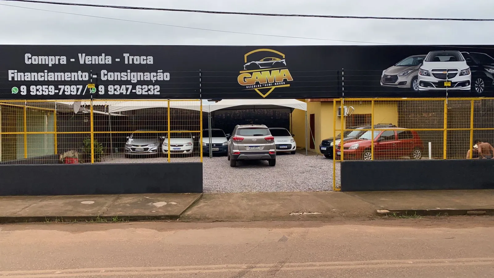 Fachada da loja GAMA VEICULOS - Porto Velho - RO