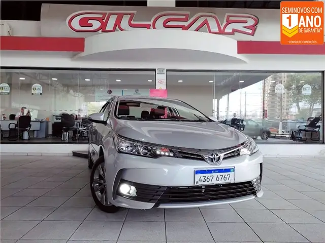 Carro Toyota Corolla 2019 2.0 XEi Multi-Drive S (Flex)